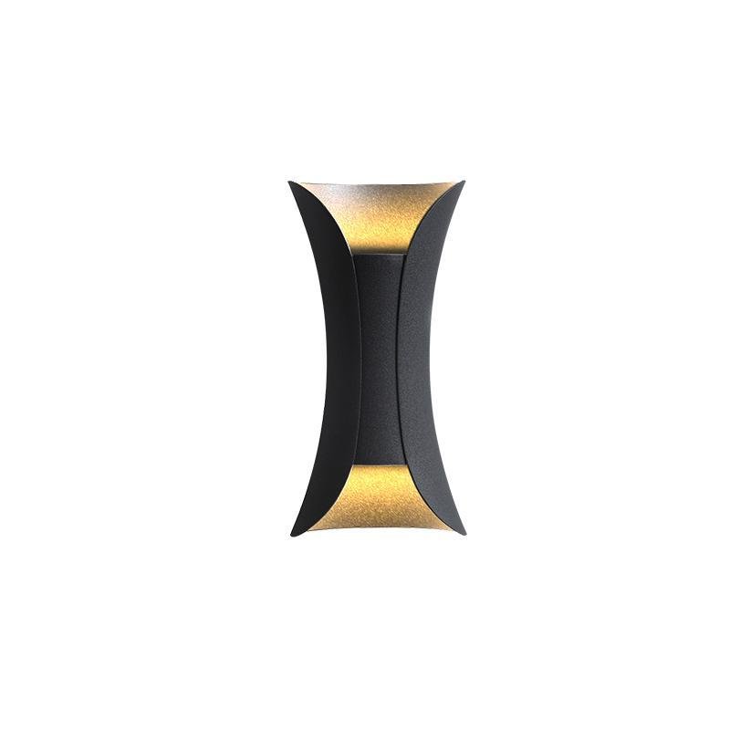 Butterfly Modern LED Outdoor Wall Light – Dual Wing Fixture
