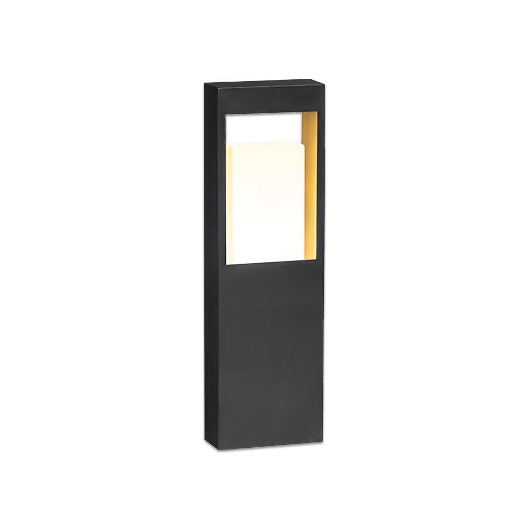 Noctis Rectilinear Bollard Path Light – Architectural LED Outdoor Landscape Lighting
