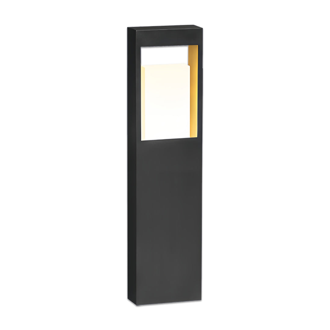 Noctis Rectilinear Bollard Path Light – Architectural LED Outdoor Landscape Lighting