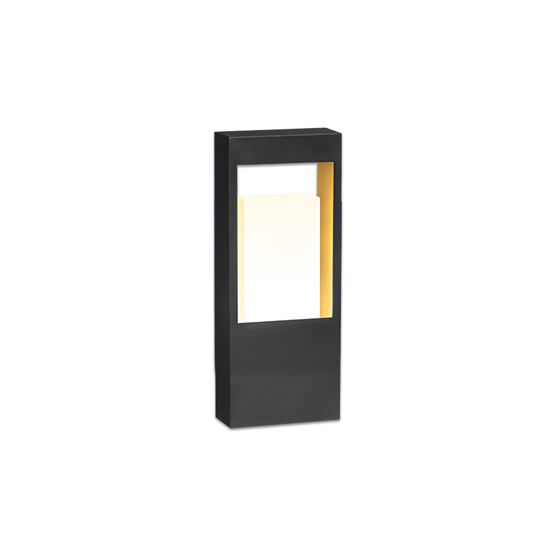 Noctis Rectilinear Bollard Path Light – Architectural LED Outdoor Landscape Lighting