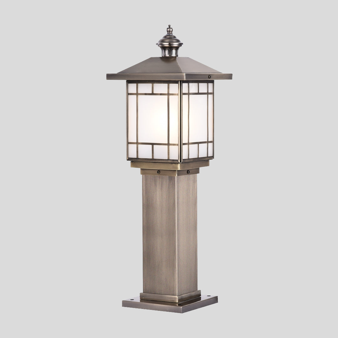 Bravelle LED Bollard Light – Waterproof Outdoor Pathway Landscape Garden Walkway Lighting
