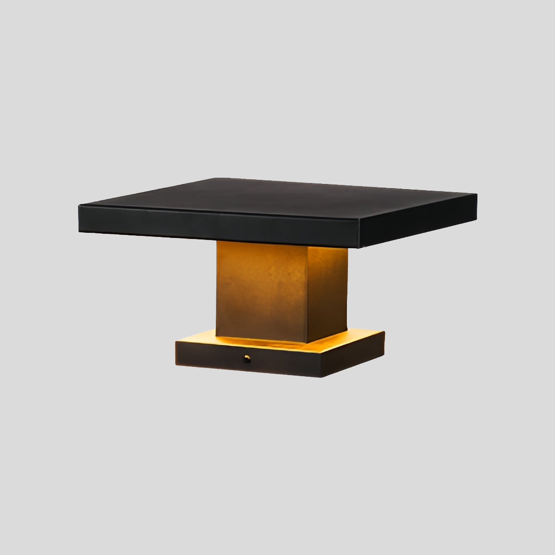 Solvane Solar Post Light – Outdoor LED Waterproof Modern Garden Fence Pillar Landscape Lighting
