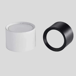 Luxora Cylinder Ceiling Light – Surface Mount Downlight Modern Black Flush Mount Ceiling Fixture