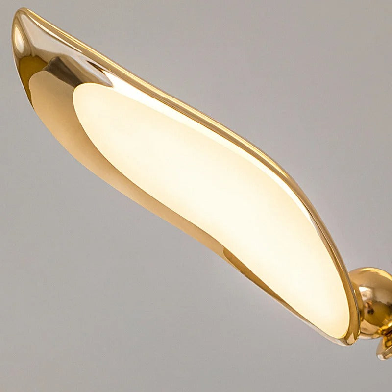 Aldaris Seagull Wall Sconce – Rose Gold Metal Bird Decorative Lighting Living Room Bedroom Entryway