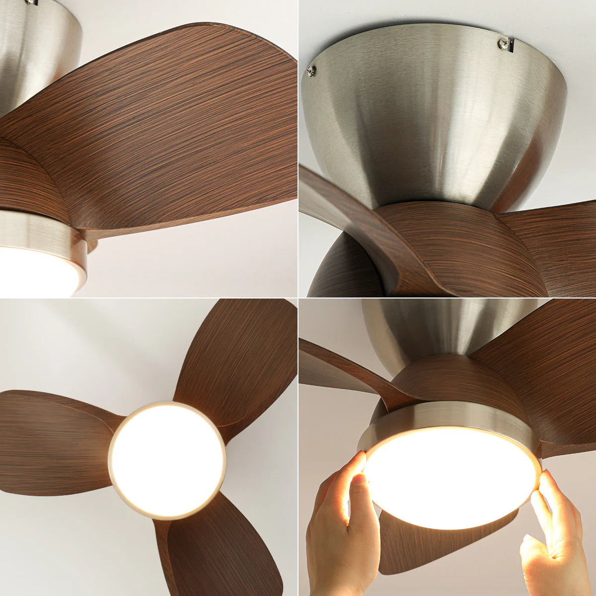 Ruse Pond Ceiling Fan Light – LED Ceiling Fan Light