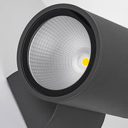 Cylindric LED Outdoor Wall Light – Waterproof Single Beam Exterior Fixture