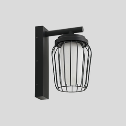 Harbor Cage Wall Lamp – LED Outdoor Lantern Style Wall Lighting Fixture