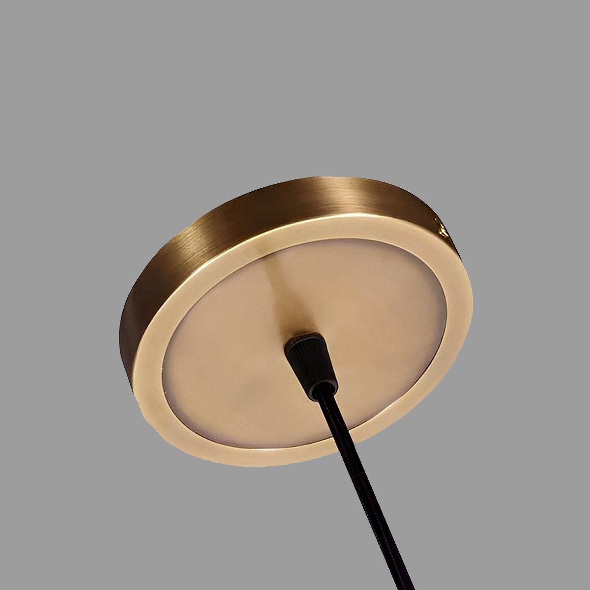 Cylara Pendant Light – Kitchen Island Chandelier Smoked Glass Brass Decorative Lighting Modern