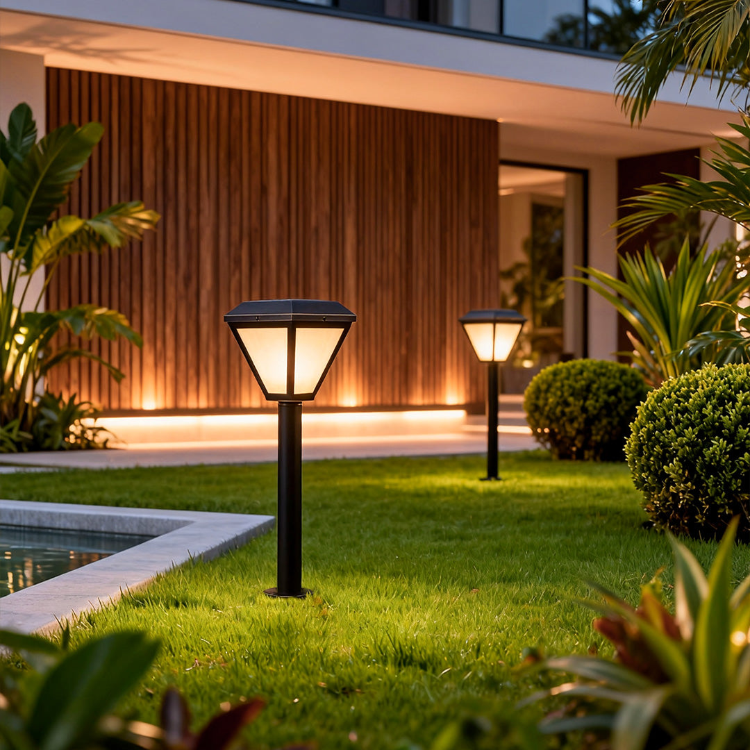 Vireon Modern Path Light – LED Waterproof Outdoor Garden Pathway Landscape Lighting Fixture