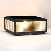 Modern Solar Post Cap Light – Waterproof Outdoor Fence & Pillar Fixture