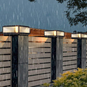 Modern Solar Post Cap Light – Waterproof Outdoor Fence & Pillar Fixture