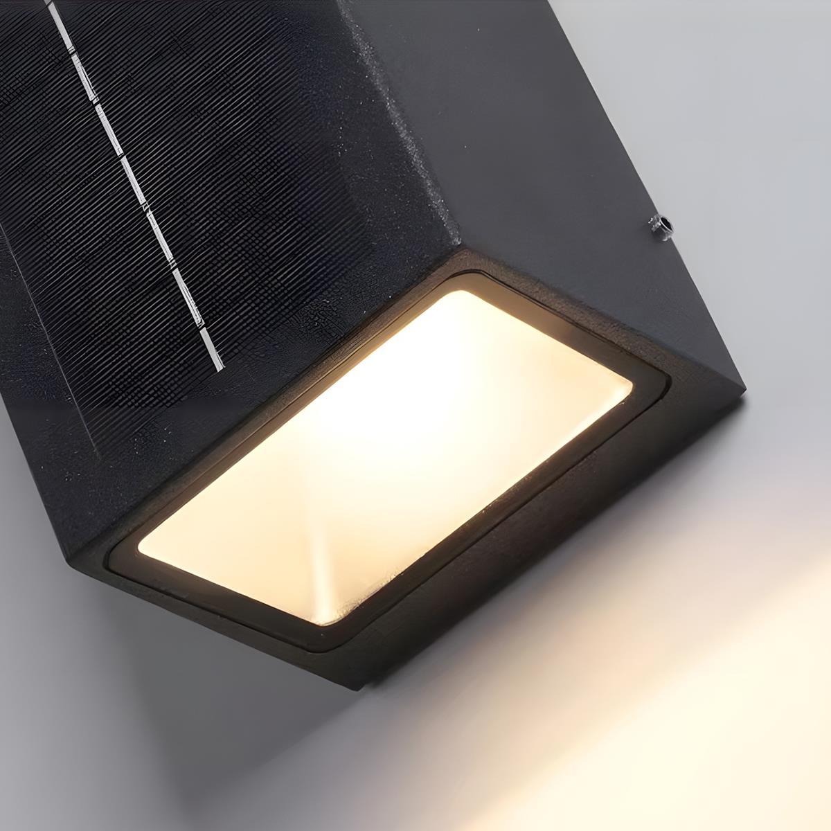 Corvex Dual Beam Wall Sconce – LED Outdoor Waterproof Up Down Light Modern Exterior Patio Entryway