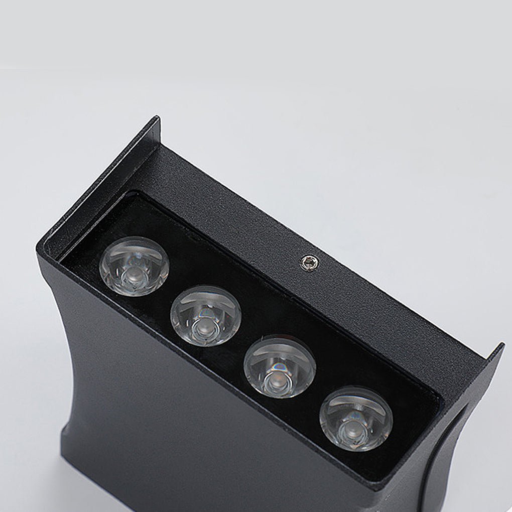 Up and Down LED Outdoor Wall Light – Waterproof Modern Aluminium Exterior Lamp
