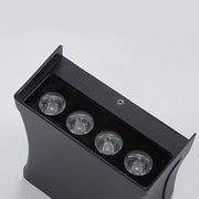 Up and Down LED Outdoor Wall Light – Waterproof Modern Aluminium Exterior Lamp