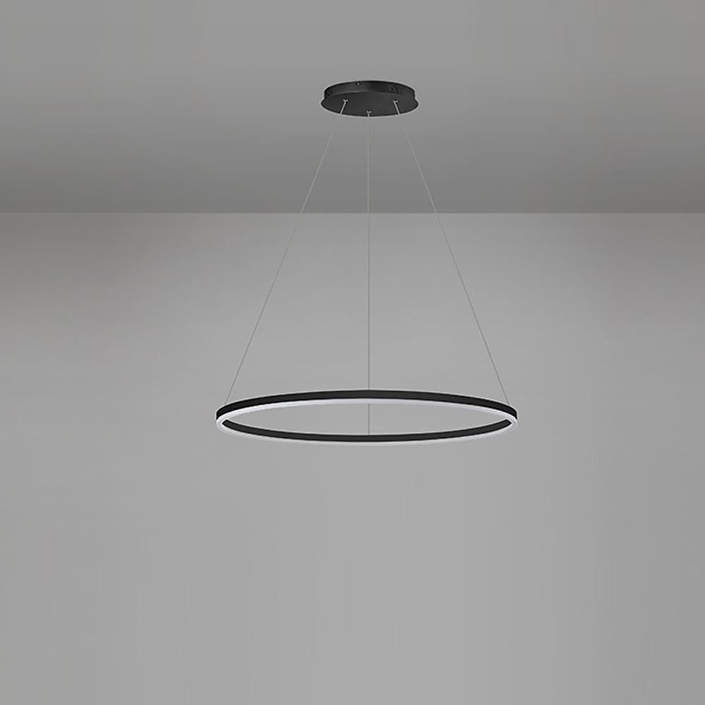 Orbit Ring Chandelier Light – LED Modern Circular Suspended Ceiling Lighting Fixture