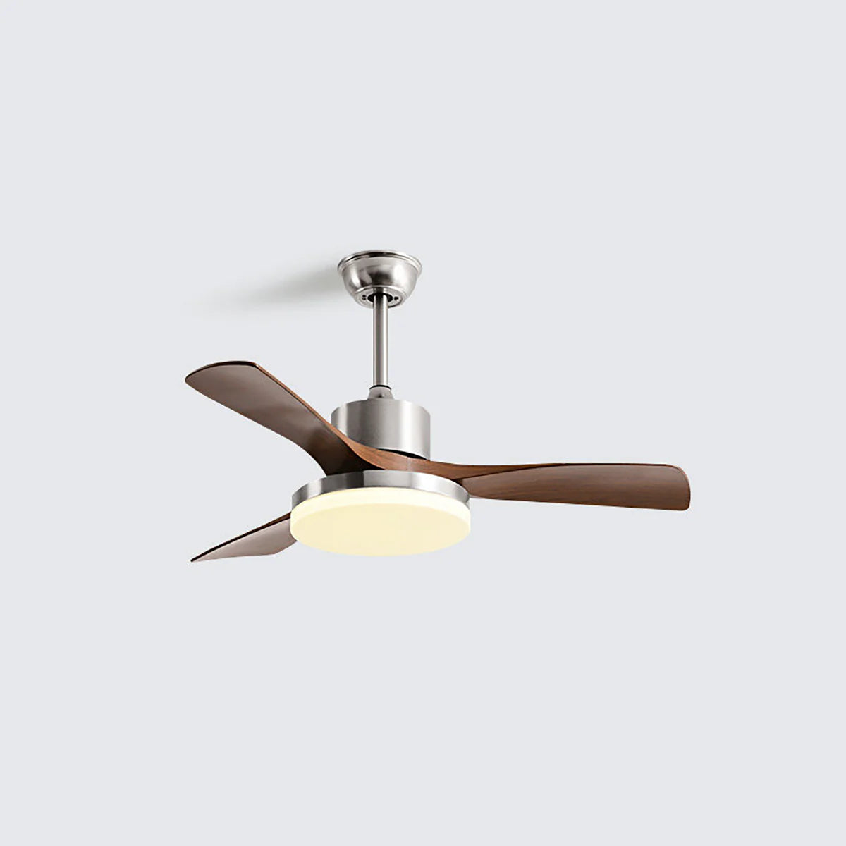 Serene Nordic Ceiling Fan Light – LED Ceiling Fan Light Integrated Dimming Modern Living Rooms