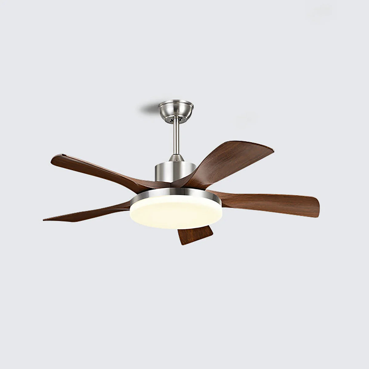 Serene Nordic Ceiling Fan Light – LED Ceiling Fan Light Integrated Dimming Modern Living Rooms