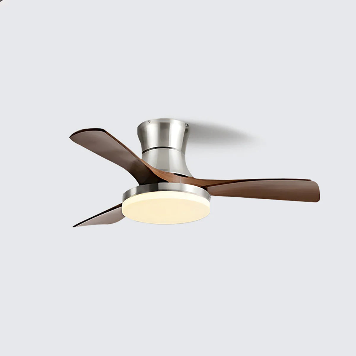 Serene Nordic Ceiling Fan Light – LED Ceiling Fan Light Integrated Dimming Modern Living Rooms
