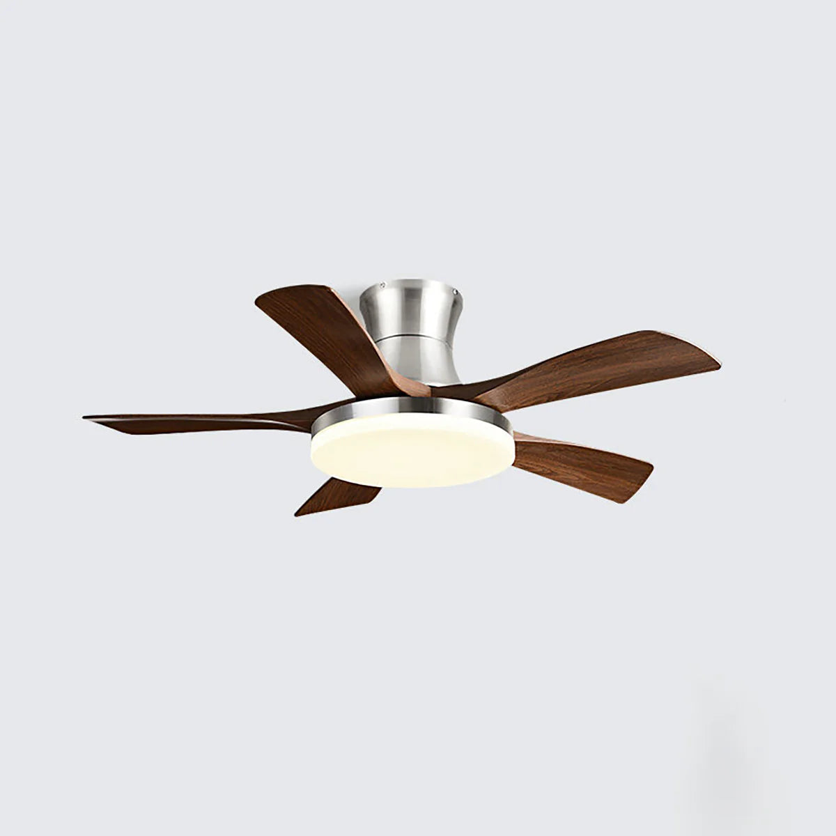Serene Nordic Ceiling Fan Light – LED Ceiling Fan Light Integrated Dimming Modern Living Rooms