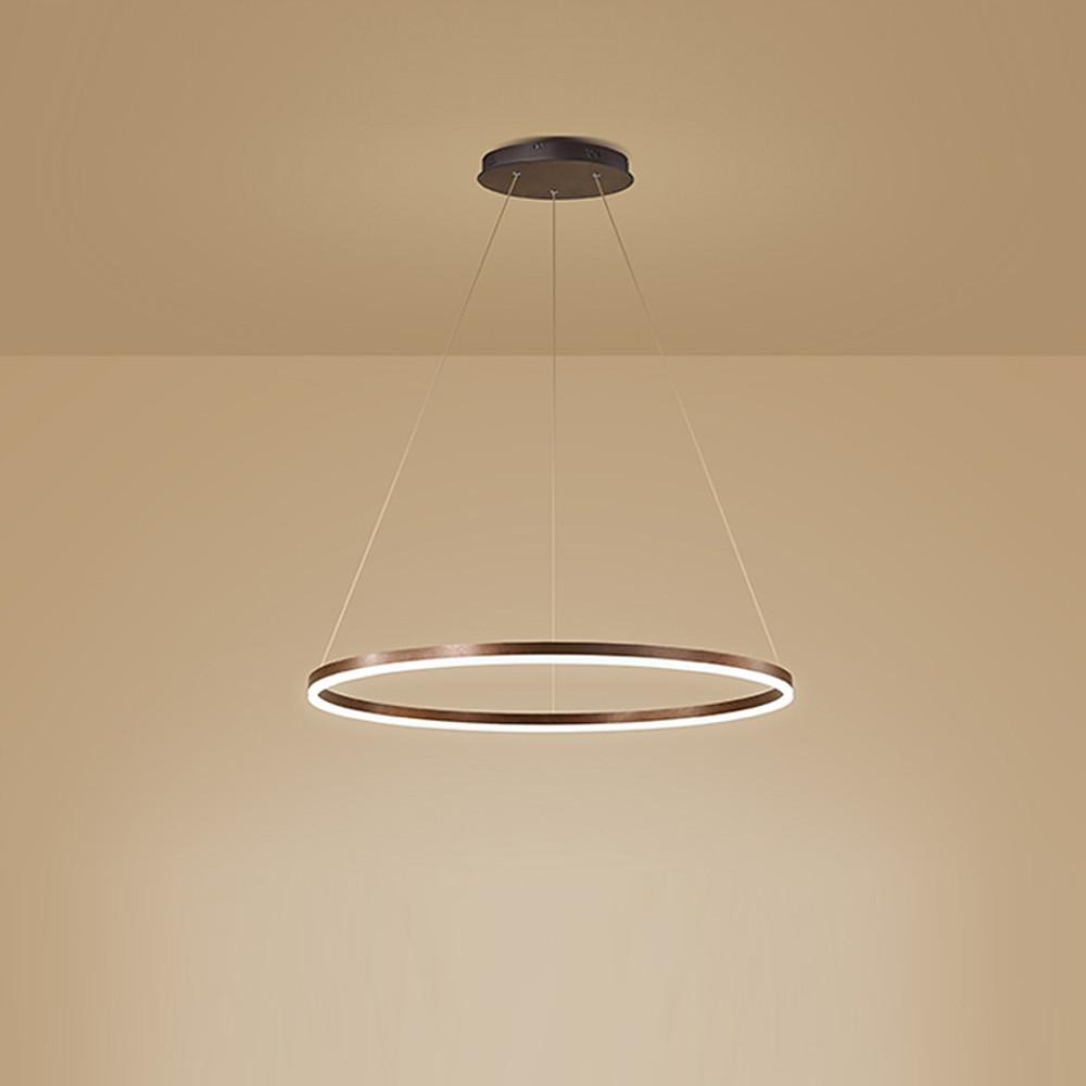Orbit Ring Chandelier Light – LED Modern Circular Suspended Ceiling Lighting Fixture