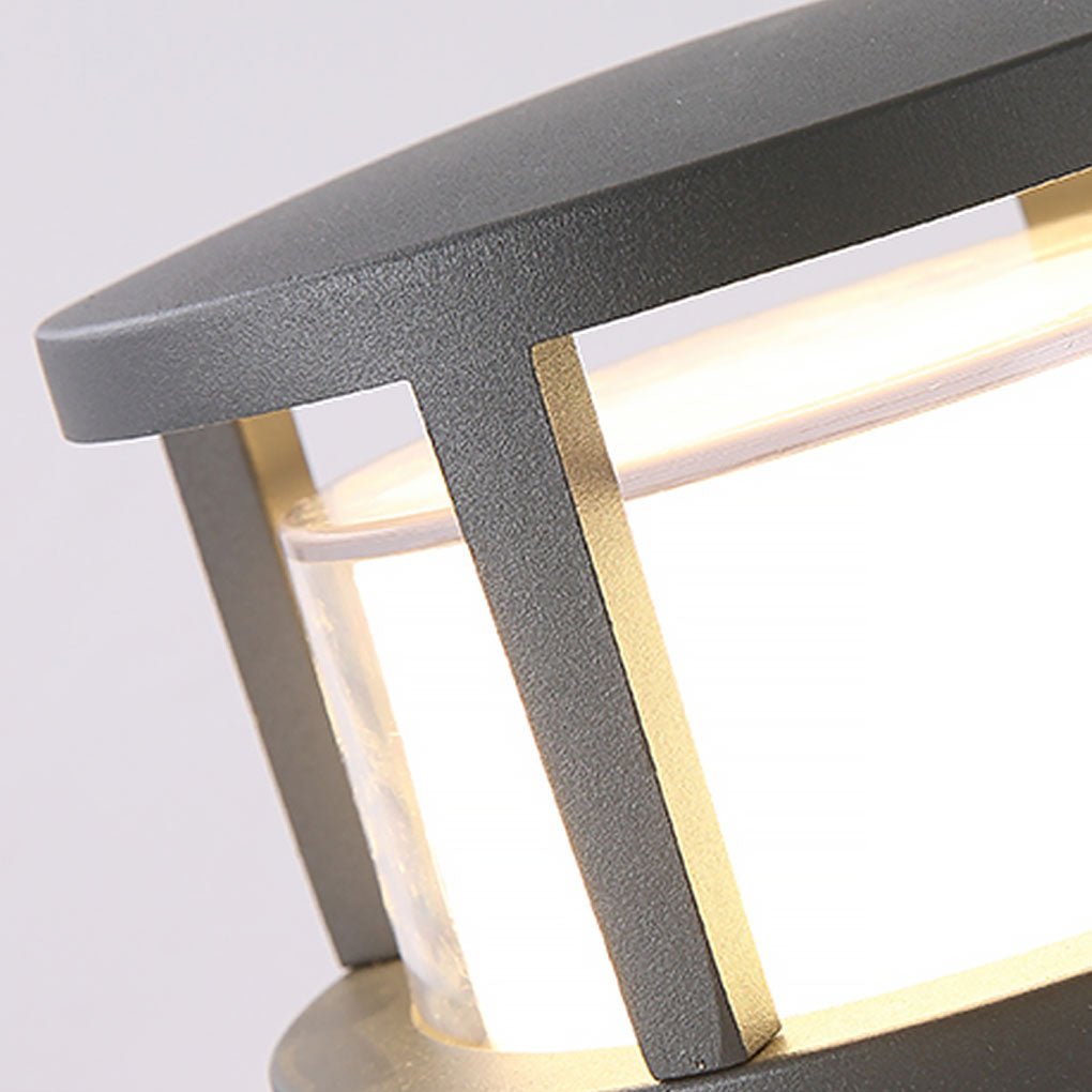 Round Diffused LED Ground Lights – Waterproof Outdoor Landscape Path Lamps