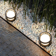 Round Diffused LED Ground Lights – Waterproof Outdoor Landscape Path Lamps