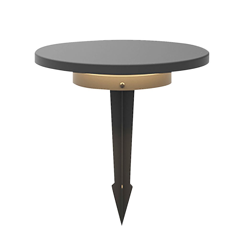 Flat Disc Solar Ground Lights for Garden Pathways – Waterproof LED Outdoor Landscape Fixtures