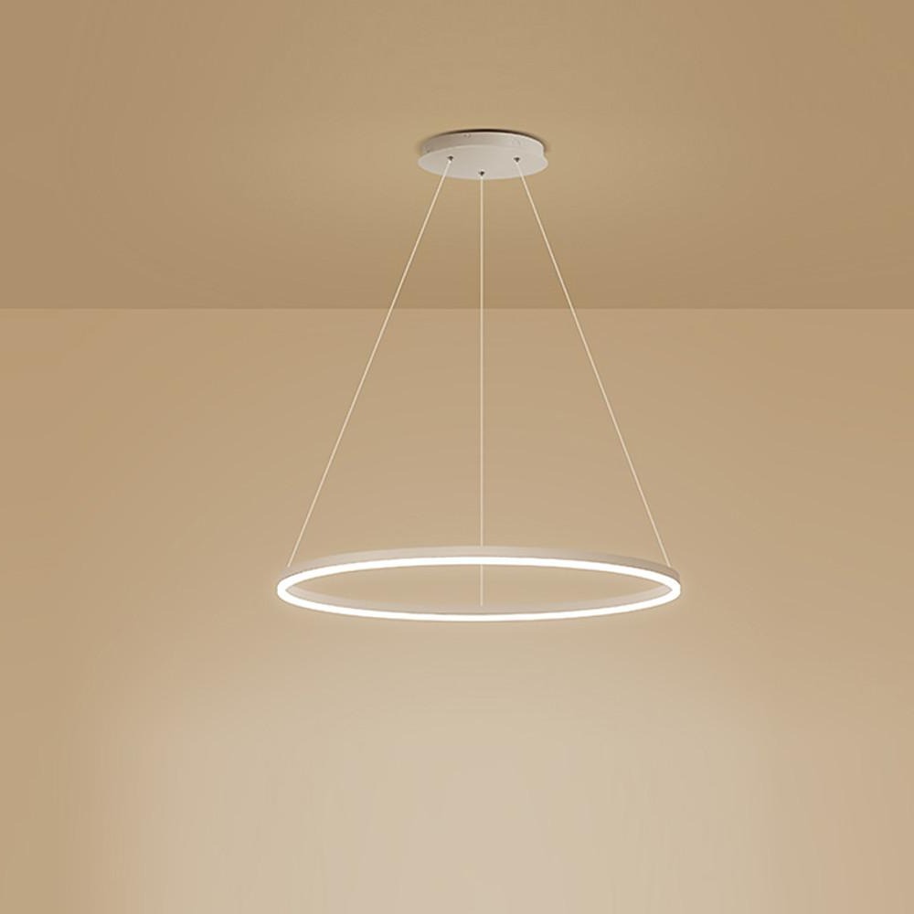Orbit Ring Chandelier Light – LED Modern Circular Suspended Ceiling Lighting Fixture