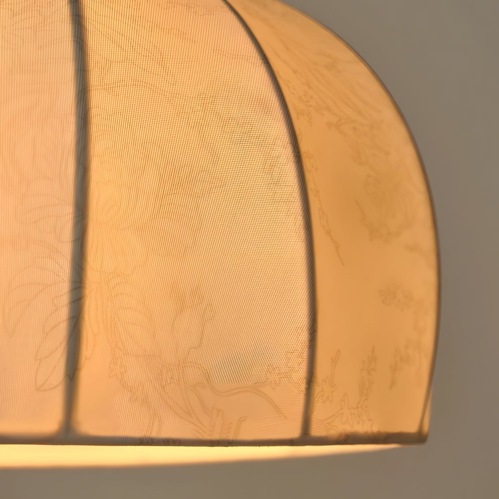 Vintage Pleated Dome Table Lamp – Classic Fabric Shade Bedside Light