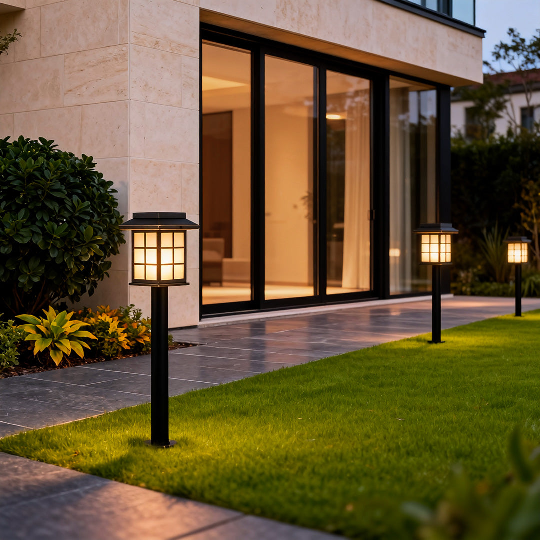 Solvyn Square Path Light – Solar LED Outdoor Garden Walkway Landscape Lighting
