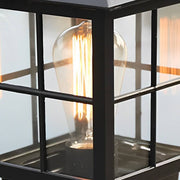 Classic Solar Lantern Pillar Lights for Gate Entrances – Waterproof LED Outdoor Fixtures