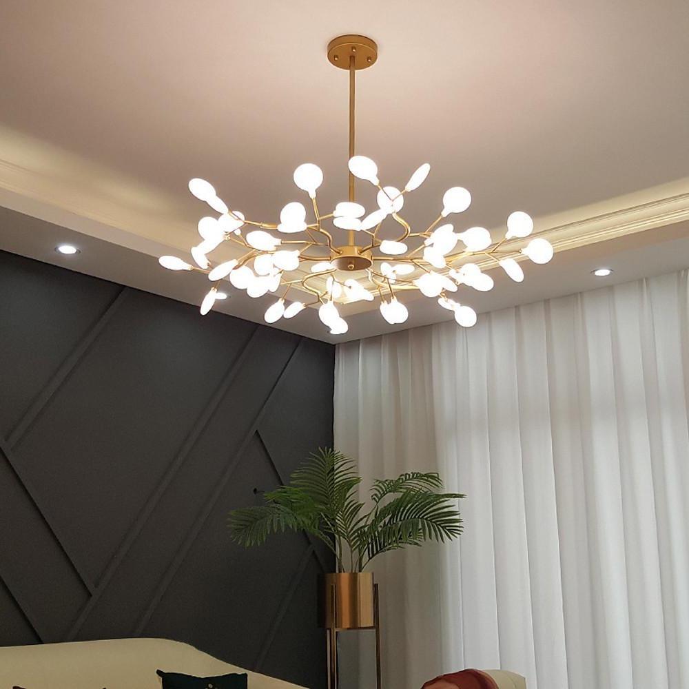 Aurora Branch Chandelier – LED Modern Sculptural Ceiling Lighting Fixture