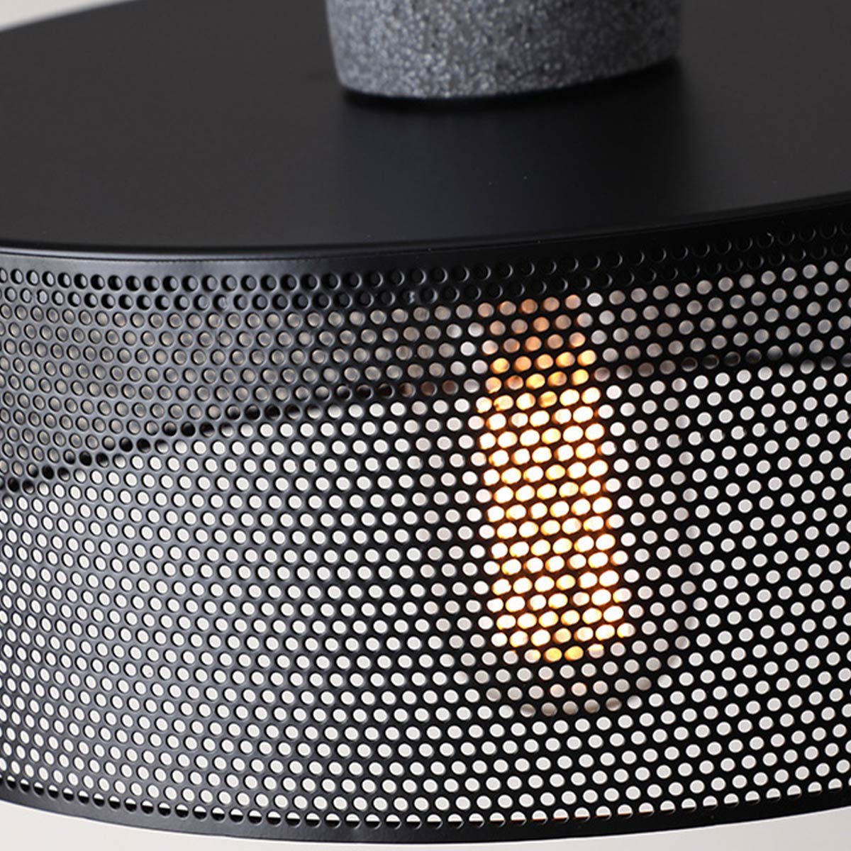 Straton Pendant Light – Industrial Black Smoked Glass Cylinder Hanging Ceiling Kitchen Island Dining Room