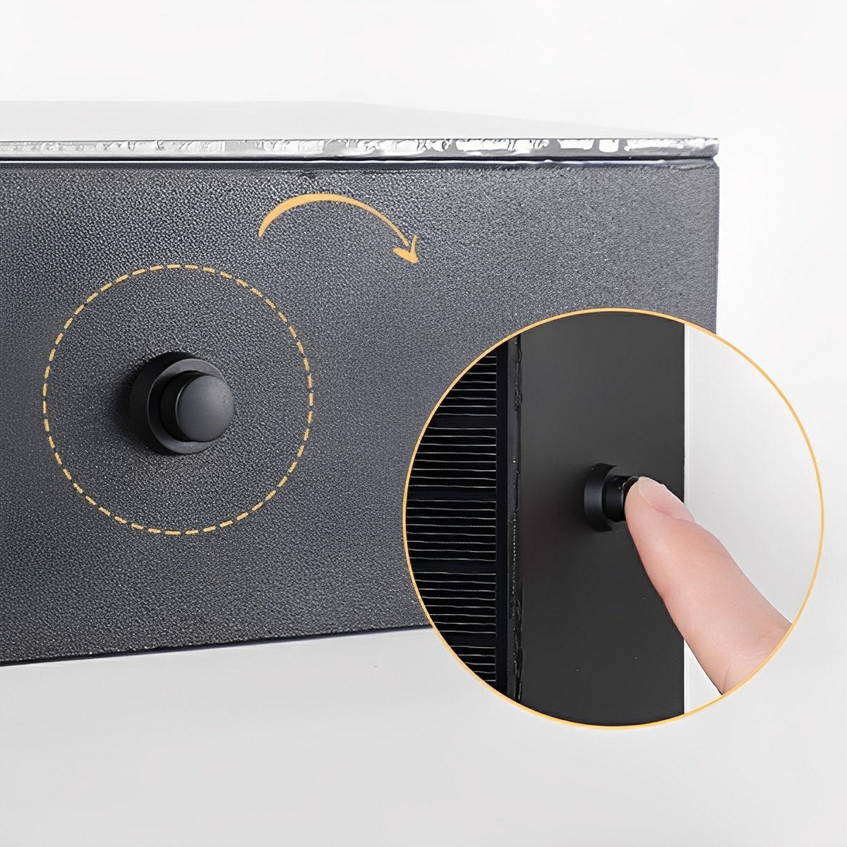 Strato Block Wall Sconce – Modern Black Outdoor Indoor LED Up Down Light Fixture Decorative Lighting