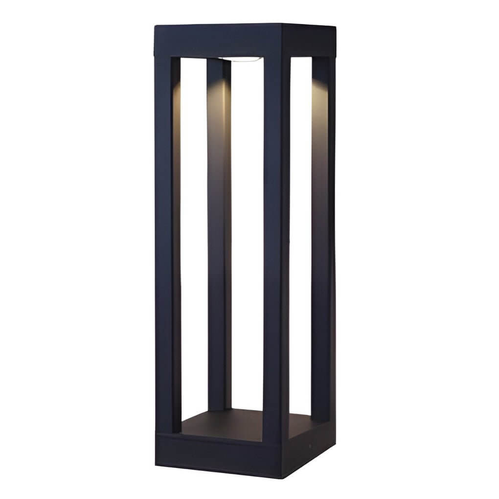 Dual-Frame LED Bollard Lights for Pathways – Waterproof Outdoor Garden Fixtures