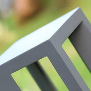 Dual-Frame LED Bollard Lights for Pathways – Waterproof Outdoor Garden Fixtures